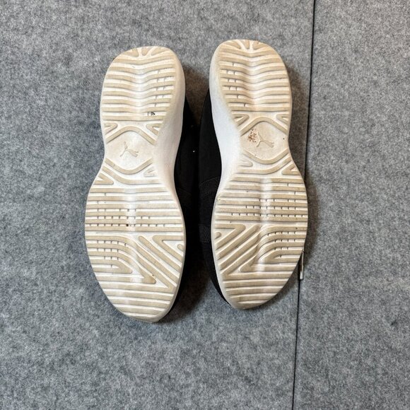 Puma Adelina 369621-01 Womens US 8.5 Sneakers Black Logo Slip On Casual Shoes - Picture 3 of 5